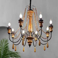 لوستر چوبی راش