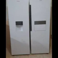 یخچال دوقلو بوش اصل آلمان پشت پلمپ تیتانیومی|یخچال و فریزر|ملایر, |دیوار