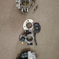 استارت فرانساوی 405 دریچه گاز نیسان ودریچه گاز 405|قطعات یدکی و لوازم جانبی|قم, دورشهر|دیوار