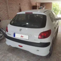 فروش پژو206تیپ2مدل1400رنگ سفید|خودرو سواری و وانت|جهرم, |دیوار