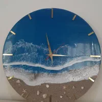 ساعت دیواری رزینی