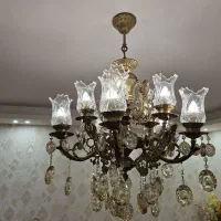 لوستر برنجی|لوستر و چراغ آویز|تبریز, |دیوار