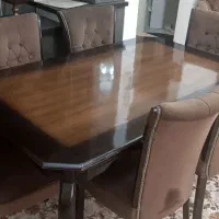 میزناهارخوری بامبل هفت نفره،جلومبلی وسه تاعسلی