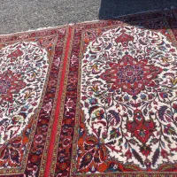 یه جفت فرش دستباف ۶متری زمینه کرم تاجری|فرش|تبریز, |دیوار