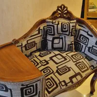 میز تلفن چوبی