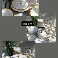 ست پذیرایی سنگ مصنوعی|ظروف سرو و پذیرایی|کرمان, |دیوار