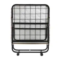 تخت یک نفره تاشو فلزی|تخت و سرویس خواب|ساری, |دیوار