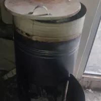 سومپاداری (بخاری چوبی) ضخیم با ورق آب گرمکن