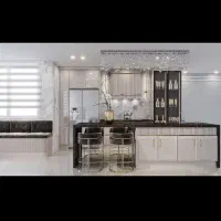 اجرا ، و تعمیرات  کابینت و کمد ام دی اف