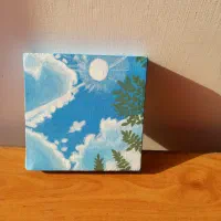 نقاشی روی بوم