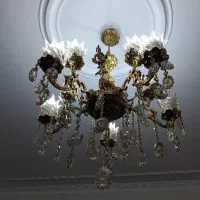 لوستر ۵شاخه ۱۰شعله