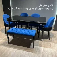 میز نهار خوری/ با بهترین کیفیت چوب/تولید انصاری|میز و صندلی غذاخوری|یاسوج, |دیوار