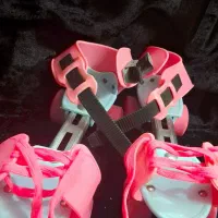 اسکیت ۴ چرخ فری سایز قابل تنظیم دخترانه|دوچرخه، اسکیت، اسکوتر|مرند, |دیوار