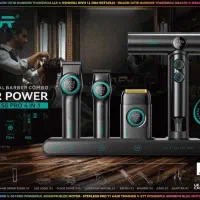 وی جی ار VGR ست چمدانی 4کاره پیرایشی