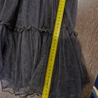 لباس دخترانه مشکی مدل ونزدی مناسب ۸ تا ۱۰ سال