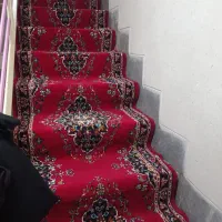 فرش کنار و پله تمیز بدونه سوختگی یا پارگی|فرش|الوند, |دیوار