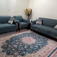رو مبلی طوسی مارک پوشپاک