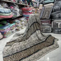 فروش پتو مسافرتی طرح پوستی.|رختخواب، بالش، پتو|لامرد, |دیوار