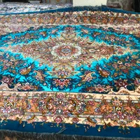 (فرش فرزین) تک۶متری خطیبی۴۰رج کلا ابریشم، تبریز|فرش|تبریز, |دیوار