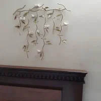 جاشمعی برنجی پرنده دیوار کوب