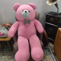 عروسک خرسی صورتی