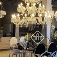 لوستر شاخه ای مدل باکارا/تالاری . رستوران/هتلی