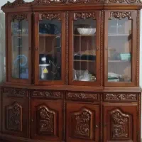 کمد دوتیکه چوب گردو