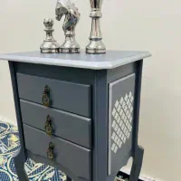 میز تلفن سه کشو