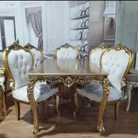 مبل آراد مدل سلطنتی استیل ورق طلا|مبلمان خانگی و میز عسلی|تهران, یافت آباد جنوبی|دیوار