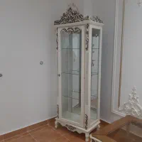 بوفه چوبی سفید