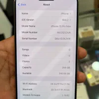 15 pro max 256 zaa 100%|موبایل|مشهد, استاد یوسفی (شهرک غرب)|دیوار