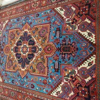 فرش دستفاف تبریز هریس ۶متری