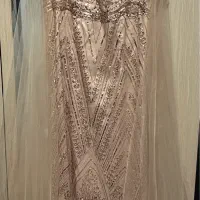 لباس مجلسی نو زنانه کار شده سنگ دوزی