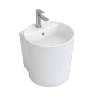 روشویی نیم پایه دیواری|لوازم سرویس بهداشتی|مشهد, عامل|دیوار