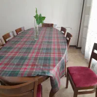 مبل ۷ نفره همراه با میز ناهارخوری ۸ نفره|مبلمان خانگی و میز عسلی|تهران, سازمان برنامه شمالی|دیوار