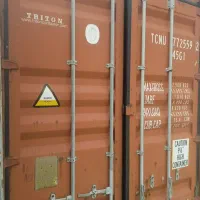 کانتینر 40فوت قرمز  تمیز