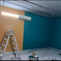 رنگ کاری نقاشی ساختمان رنگکاری کناف ورنگ امیزی