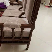 مبل شاه عباسی قدیمی وعتیقه آنتیک دوگل