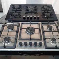 اجاق گاز رومیزی صفحه شیشه و استیل مدل sinkoo|اجاق گاز و لوازم برقی پختوپز|رشت, رشتیان|دیوار