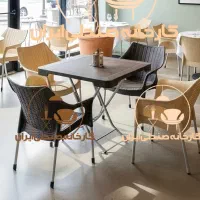 میز و صندلی پلاستیکی مدل عمادنهارخوری غذاخوری