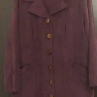 دو عدد پالتویِ مخملِ کبریتی کاملا سالم