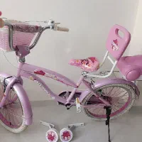 دوچرخه دخترانه برند المپیا .سایز ۲۰.درحد نو