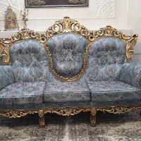 مبل استیل ۹ نفره چوب راش اصلی