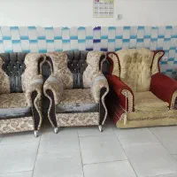 مبل راحتی|مبلمان خانگی و میز عسلی|انزل, |دیوار