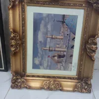 قاب عکس|تابلو، نقاشی، عکس|قم, وادی السلام|دیوار