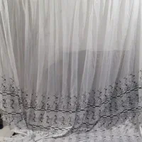 پرده پذیرایی سه تیکه همراه با کتیبه در حد نو|پرده، رانر، رومیزی|بندرعباس, |دیوار