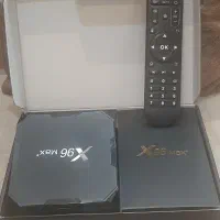 اندروید باکس 32GB X96 MAX Plus 4GB با ریموت|لوازم جانبی موبایل و تبلت|قم, هفت تیر|دیوار