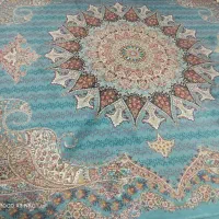 قالی آبی فیروزه ای داشتید تماس بگیرید