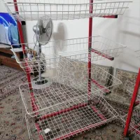 دو عدد قفسه  تمیز محکم کار کرده