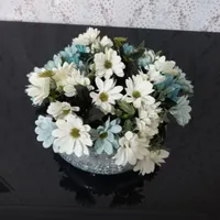 گل و گلدان و جای آبلیمو و نمکدان|گل مصنوعی|قم, باجک دو|دیوار
